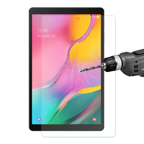 ENKAY Hat-Prince 0.33mm 9H ความแข็งพื้นผิว 2.5D ฟิล์มกระจกนิรภัยป้องกันการระเบิดสำหรับ Galaxy Tab A 10.1 (2019) T510 / T515