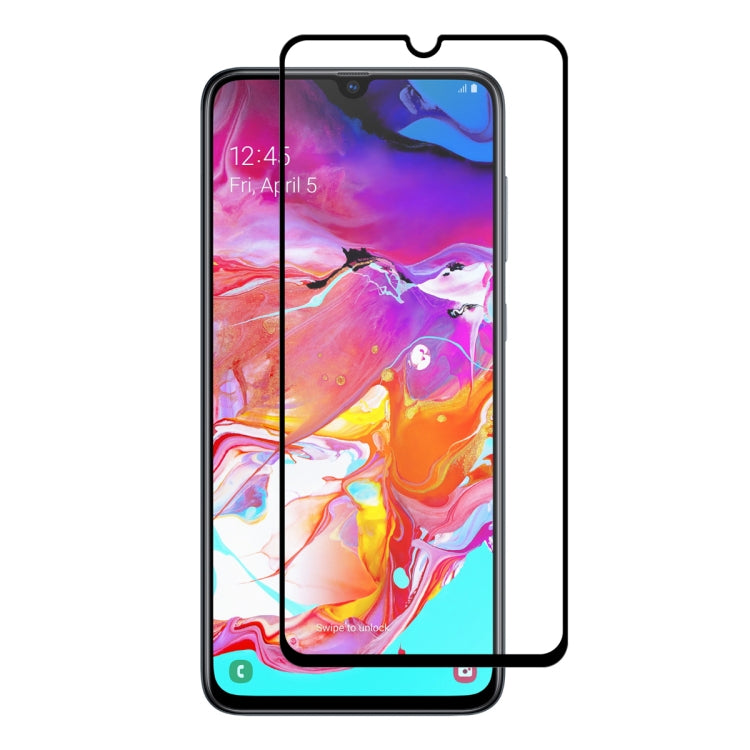 ENKAY Hatprince เต็มกาว 0.26mm 9H 2.5D ฟิล์มกระจกนิรภัยสำหรับ Galaxy A70
