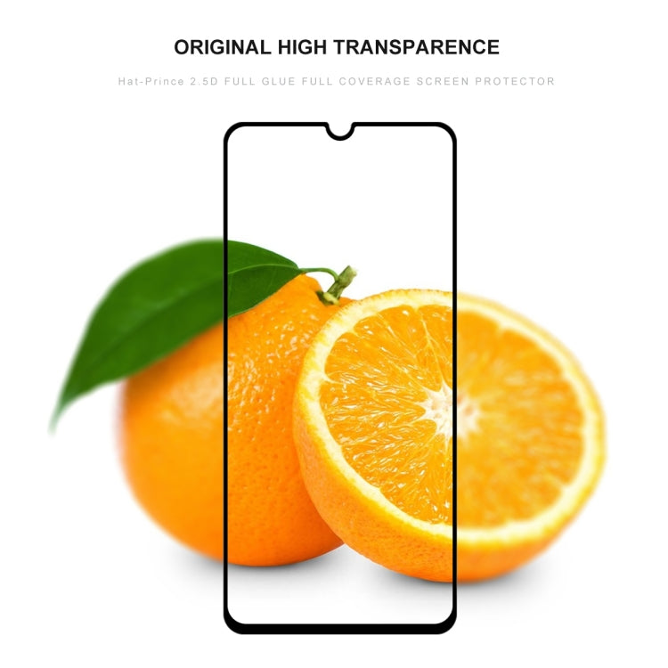 2 ชิ้น ENKAY Hatprince เต็มกาว 0.26 มิลลิเมตร 9H 2.5D ฟิล์มกระจกนิรภัยสำหรับ Galaxy A70