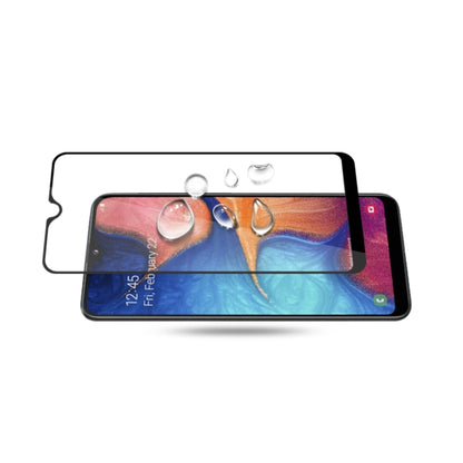 mocolo 0.33mm 9H 2.5D ฟิล์มกระจกนิรภัยแบบเต็มกาวสำหรับ Galaxy A20e (สีดำ), Galaxy A20e