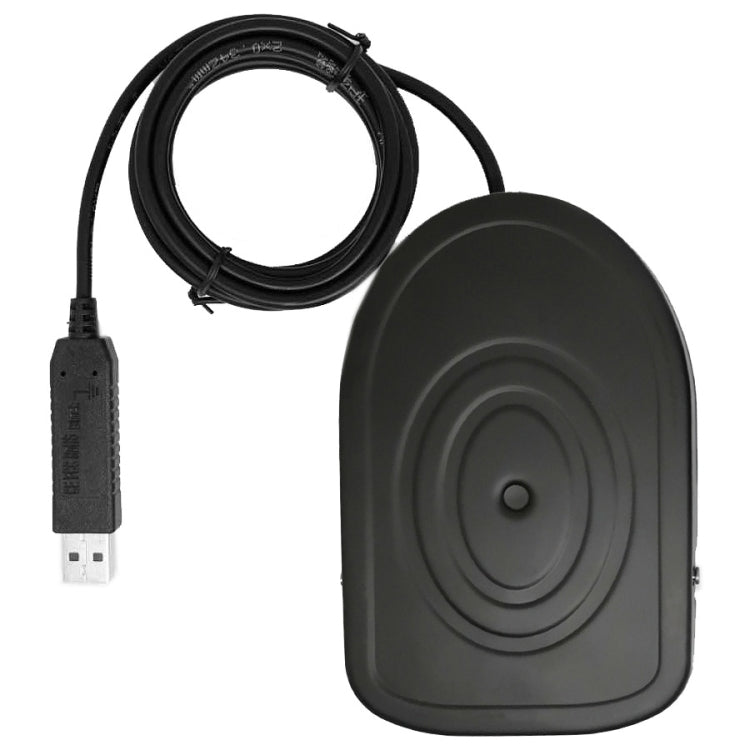 โลหะ USB เดี่ยวสวิทช์เท้าเหยียบควบคุมคีย์บอร์ดเมาส์ PC, 1 Foot Switch (Metal)