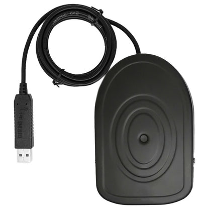 โลหะ USB เดี่ยวสวิทช์เท้าเหยียบควบคุมคีย์บอร์ดเมาส์ PC, 1 Foot Switch (Metal)