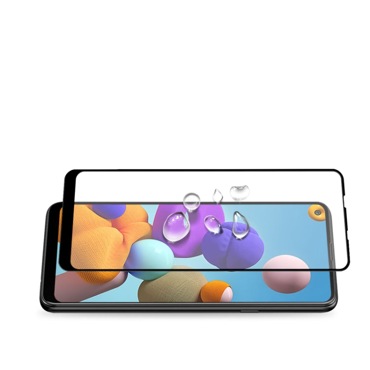 สำหรับ Samsung Galaxy A21s mocolo 0.33mm 9H 2.5D เต็มกาวฟิล์มกระจกนิรภัย