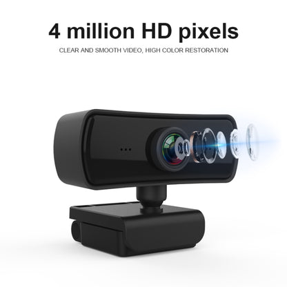 C3 400W พิกเซล 2K ความละเอียดออโต้โฟกัส HD 1080P เว็บแคม 360 หมุนสำหรับการถ่ายทอดสดการประชุมทางวิดีโอผ่านวิดีโอ WebCamera พร้อมไมโครโฟนไดรเวอร์ USB ฟรี, C3
