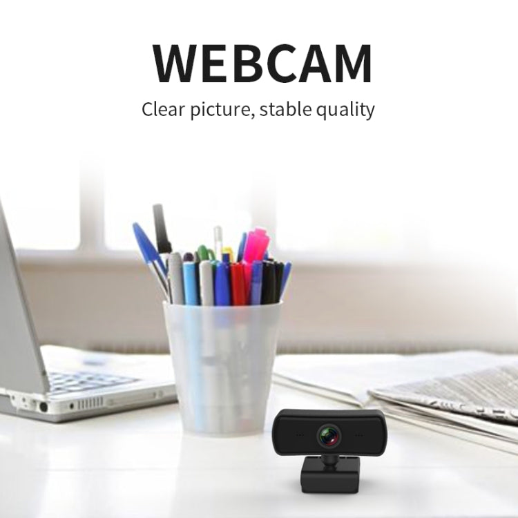 C3 400W พิกเซล 2K ความละเอียดออโต้โฟกัส HD 1080P เว็บแคม 360 หมุนสำหรับการถ่ายทอดสดการประชุมทางวิดีโอผ่านวิดีโอ WebCamera พร้อมไมโครโฟนไดรเวอร์ USB ฟรี, C3