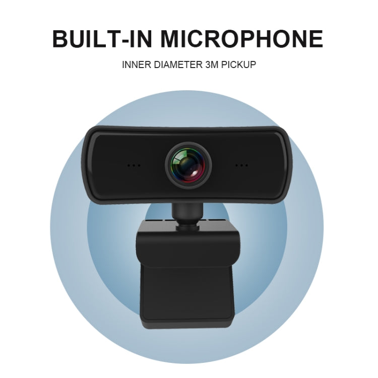 C3 400W พิกเซล 2K ความละเอียดออโต้โฟกัส HD 1080P เว็บแคม 360 หมุนสำหรับการถ่ายทอดสดการประชุมทางวิดีโอผ่านวิดีโอ WebCamera พร้อมไมโครโฟนไดรเวอร์ USB ฟรี, C3