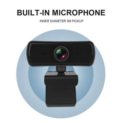 C3 400W พิกเซล 2K ความละเอียดออโต้โฟกัส HD 1080P เว็บแคม 360 หมุนสำหรับการถ่ายทอดสดการประชุมทางวิดีโอผ่านวิดีโอ WebCamera พร้อมไมโครโฟนไดรเวอร์ USB ฟรี, C3