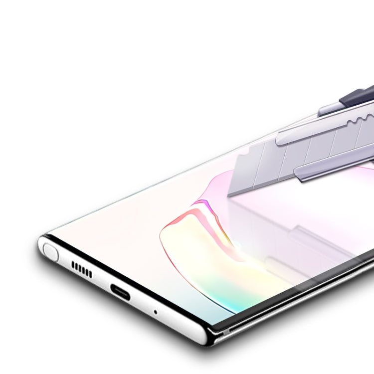 สำหรับ Samsung Galaxy Note20 + 5G mocolo 0.33mm 9H 3D โค้งแบบเต็มหน้าจอฟิล์มกระจกนิรภัย, รองรับการปลดล็อคลายนิ้วมือ, For Galaxy Note20 Ultra