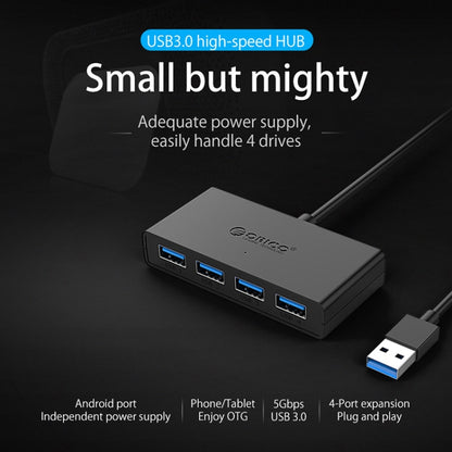 ORICO G11-H4-U3-100-BK 4 พอร์ต USB3.0 HUB