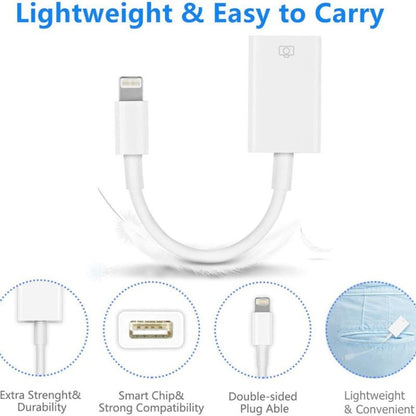 FA-STAR ZS-KL21826 8 Pin to USB 3.0 OTG Adapter รองรับ IOS 13 ขึ้นไป