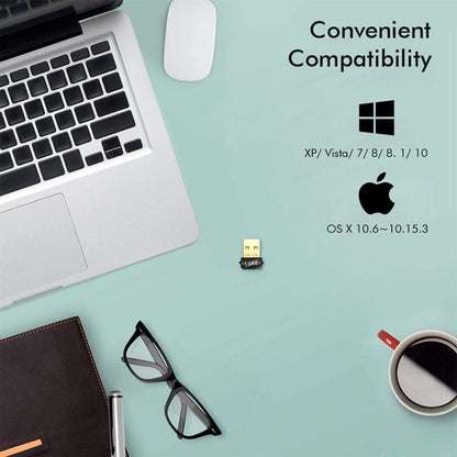 EDUP EP-AC1651 USB WIFI Adapter 650Mbps Dual Band 5G/2.4GHz การ์ดเครือข่ายไร้สายภายนอก WiFi Dongle สำหรับแล็ปท็อป Windows MacOS