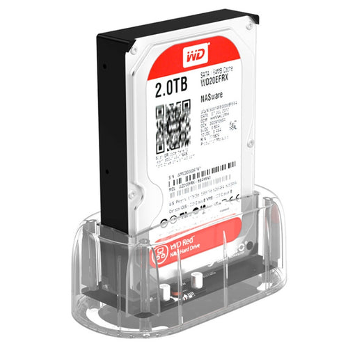 ORICO 6139C3-G2 แท่นวางฮาร์ดไดรฟ์ USB3.1 Gen2 Type-C ขนาด 3.5 นิ้วแบบโปร่งใส