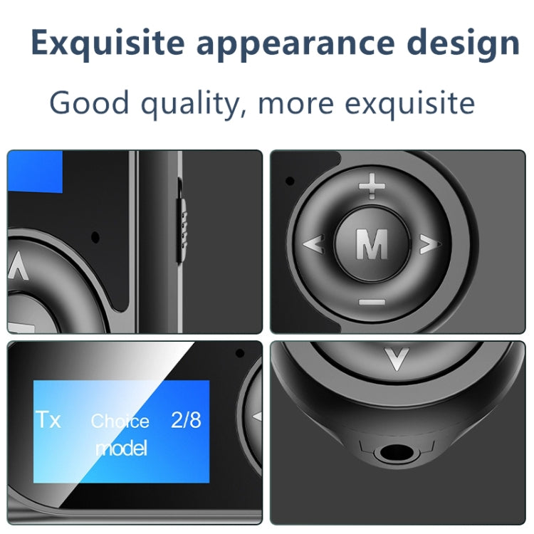T13 Bluetooth 5.0 ตัวรับสัญญาณบลูทูธ USB และเครื่องส่งสัญญาณพร้อมหน้าจอ