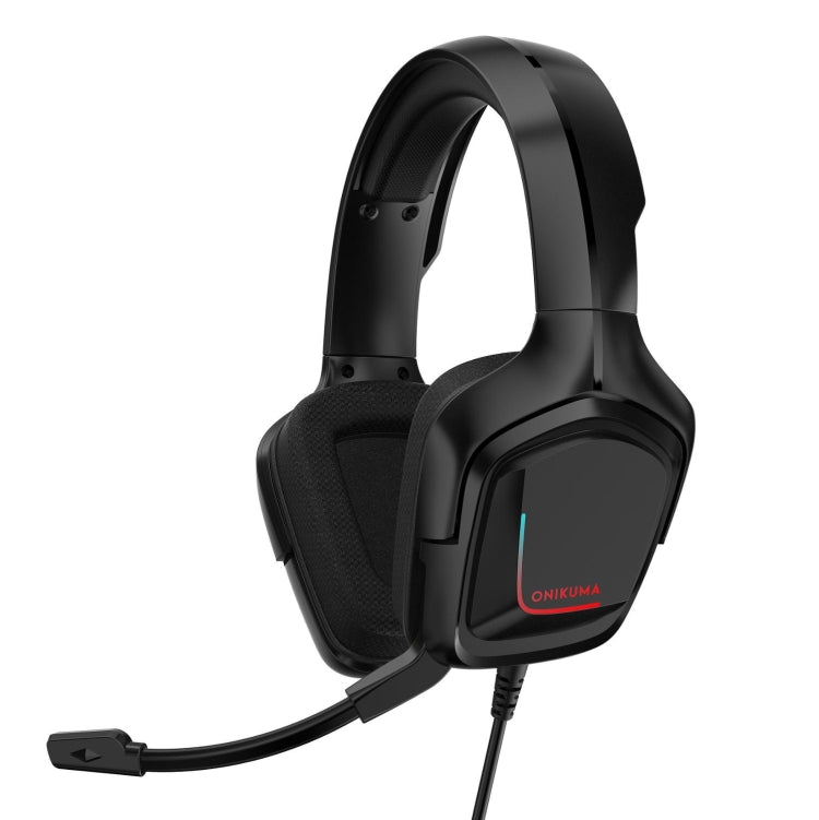 ONIKUMA K20 PS4 ชุดหูฟังชุดหูฟังสเตอริโอพร้อมไมโครโฟน/ไฟ LED สำหรับ XBox One/แท็บเล็ตแล็ปท็อป