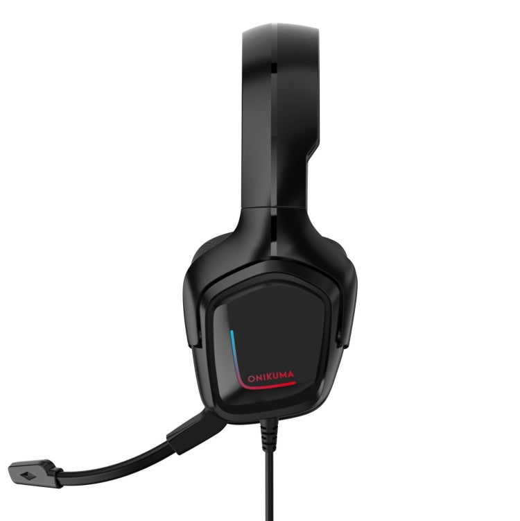 ONIKUMA K20 PS4 ชุดหูฟังชุดหูฟังสเตอริโอพร้อมไมโครโฟน/ไฟ LED สำหรับ XBox One/แท็บเล็ตแล็ปท็อป