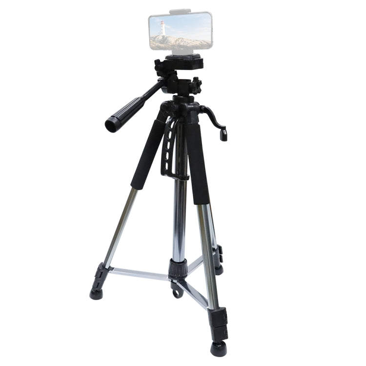 ขาตั้งกล้อง L-1200 ขาตั้งถ่ายทอดสดสำหรับโทรศัพท์มือถือ, กล้อง, โปรเจ็คเตอร์ 55-148CM ขาตั้งกล้องแบบปรับได้อเนกประสงค์ (สีเงิน), L-1200
