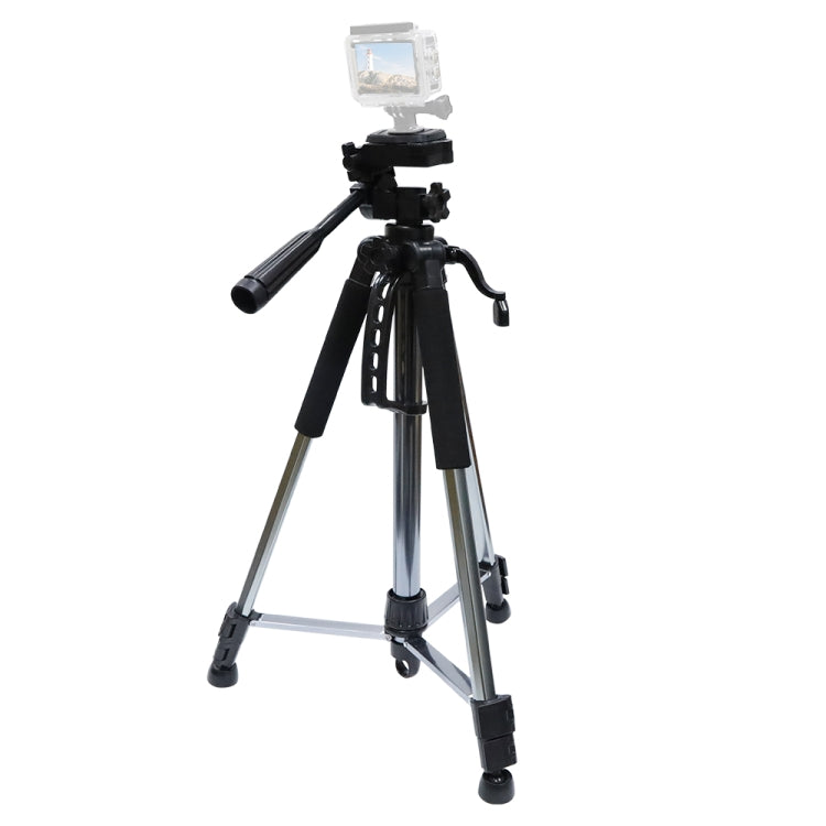 ขาตั้งกล้อง L-1200 ขาตั้งถ่ายทอดสดสำหรับโทรศัพท์มือถือ, กล้อง, โปรเจ็คเตอร์ 55-148CM ขาตั้งกล้องแบบปรับได้อเนกประสงค์ (สีเงิน), L-1200