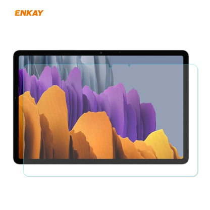 สำหรับ Samsung Galaxy Tab S7 ENKAY Hat-Prince 0.33mm 9H ความแข็งพื้นผิว 2.5D ตัวป้องกันกระจกนิรภัยป้องกันการระเบิด