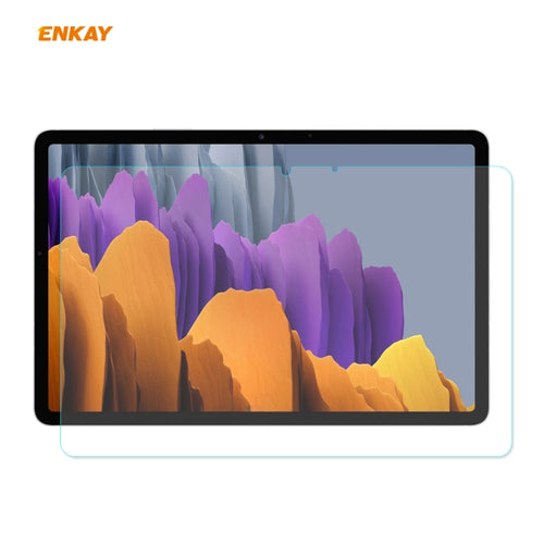 สำหรับ Samsung Galaxy Tab S7 ENKAY Hat-Prince 0.33mm 9H ความแข็งพื้นผิว 2.5D ตัวป้องกันกระจกนิรภัยป้องกันการระเบิด