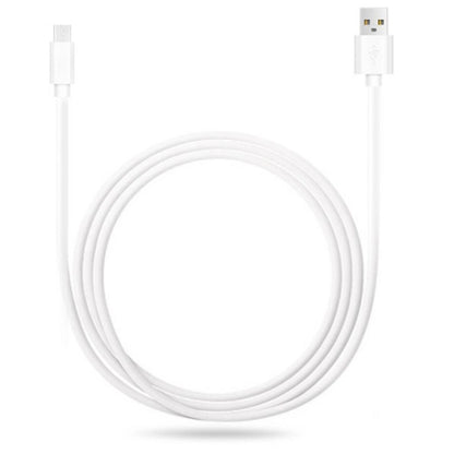 2.4A USB ชายกับไมโคร USB ชายอินเตอร์เฟซสายชาร์จความยาว: 1 เมตร (สีขาว), 1m
