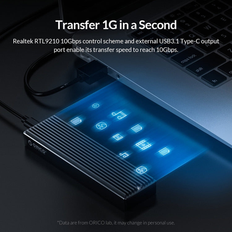 ORICO M2PV-C3 M.2 NVMe SSD กล่องหุ้ม, ORICO M2PV-C3