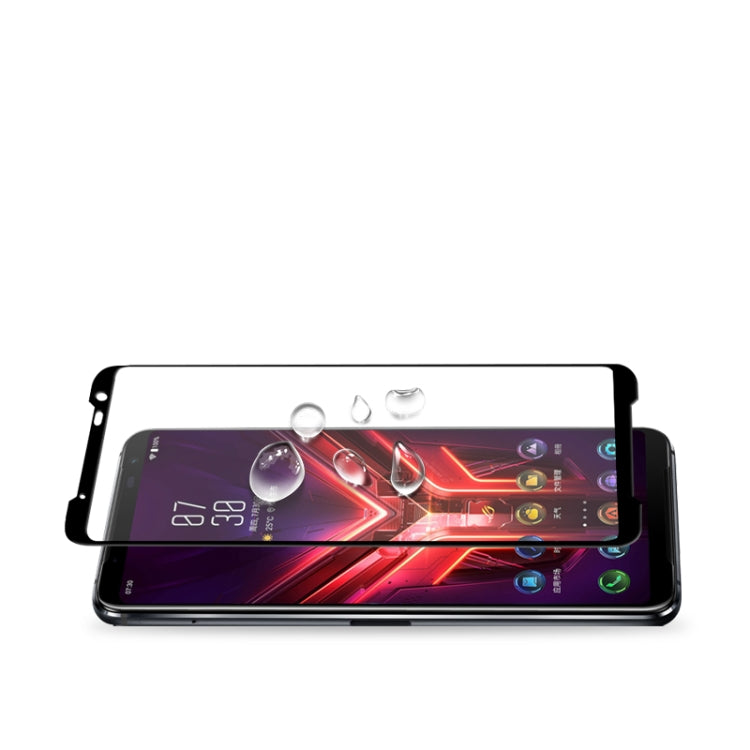 สำหรับ Asus Rog โทรศัพท์ 3 mocolo 0.33 มิลลิเมตร 9 H 2.5D เต็มกาวฟิล์มกระจกนิรภัย