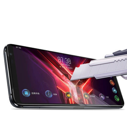สำหรับ Asus Rog โทรศัพท์ 3 mocolo 0.33 มิลลิเมตร 9 H 2.5D เต็มกาวฟิล์มกระจกนิรภัย