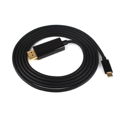 4K 60Hz Type-C ถึง DP DisplayPort เชื่อมต่อสายอะแดปเตอร์ DP ความยาวสายเคเบิล: 1.8 ม.