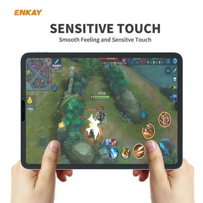 สำหรับ iPad Pro 11 2020/2018 2 ชิ้น ENKAY Hat-Prince 0.33mm 9H ความแข็งพื้นผิว 2.5D ตัวป้องกันกระจกนิรภัยป้องกันการระเบิด, For iPad Pro 11 2022 / 2021 / 2020 / 2018(2pcs)