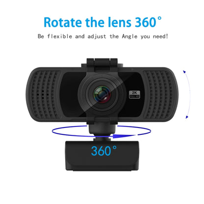 Richwell PC-06 มินิ 360 องศาหมุน 4.0 MP HD ออโต้โฟกัสเว็บแคมพีซีพร้อมไมโครโฟนลดเสียงรบกวน