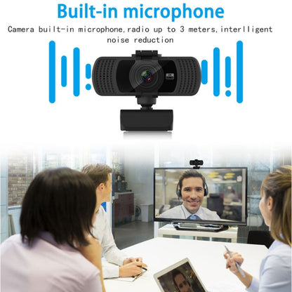 Richwell PC-06 มินิ 360 องศาหมุน 4.0 MP HD ออโต้โฟกัสเว็บแคมพีซีพร้อมไมโครโฟนลดเสียงรบกวน