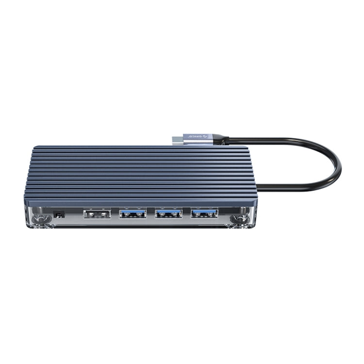 ORICO WB-11P 10 ใน 1 Type-C ฮับโปร่งใส, WB-11P