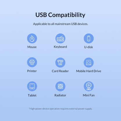 ORICO TWU3-4A-BK ฮับ USB 3.0 4 พอร์ต, TWU3-4A