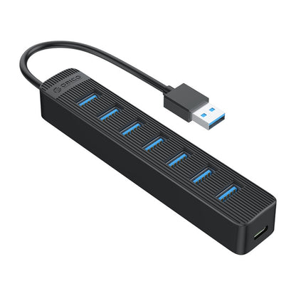ORICO TWU3-7A-BK ฮับ USB 3.0 7 พอร์ต, TWU3-7A
