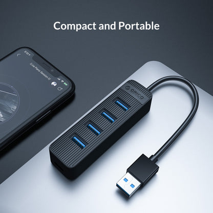 ORICO TWU3-7A-BK ฮับ USB 3.0 7 พอร์ต, TWU3-7A