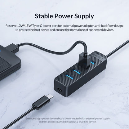 ORICO TWU3-7A-BK ฮับ USB 3.0 7 พอร์ต, TWU3-7A