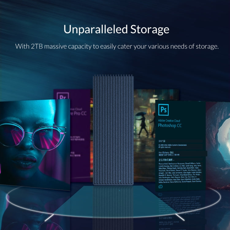 ORICO M2PAC3-G20 USB3.2 20Gbps M.2 NVMe SSD กล่องหุ้ม