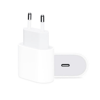 PD 20W เครื่องชาร์จสำหรับเดินทางอินเทอร์เฟซ USB-C / Type-C เดี่ยว, ปลั๊ก EU, Actual 20W EU Plug