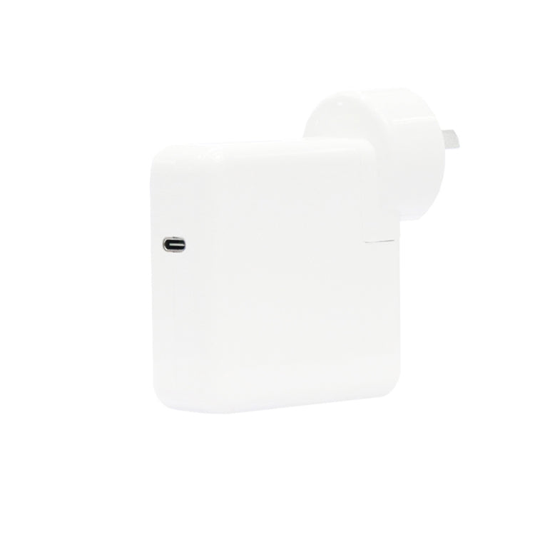 2 in 1 PD3.0 30W USB-C / Type-C Travel Charger พร้อมเท้าที่ถอดออกได้ PD3.0 3A USB-C / Type-C ถึง 8 Pin ชุดสายเคเบิลข้อมูลการชาร์จอย่างรวดเร็ว, ความยาวสายเคเบิล: 1 ม., ปลั๊ก AU, 1m