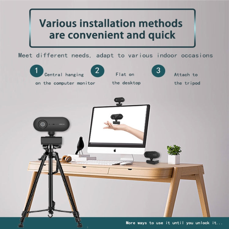C7 1080PHD ออโต้โฟกัสเลนส์หมุนได้ 360 องศาถ่ายทอดสดเว็บแคม USB ไดรเวอร์ฟรีพร้อมไมโครโฟน