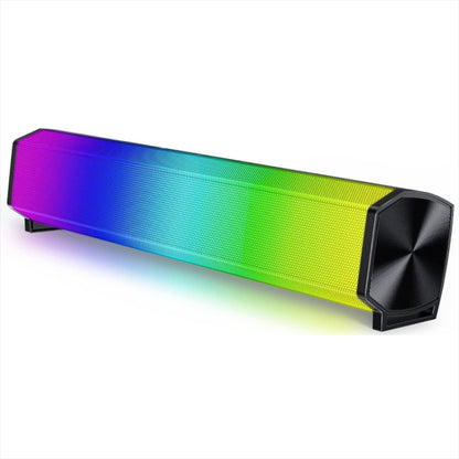 C2 10W TWS ไร้สายกลางแจ้งแบบพกพาลำโพงโฮมเธียเตอร์ซับวูฟเฟอร์ Soundbar เสียง, นาฬิการองรับและนาฬิกาปลุก