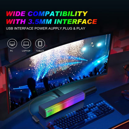C2 10W TWS ไร้สายกลางแจ้งแบบพกพาลำโพงโฮมเธียเตอร์ซับวูฟเฟอร์ Soundbar เสียง, นาฬิการองรับและนาฬิกาปลุก