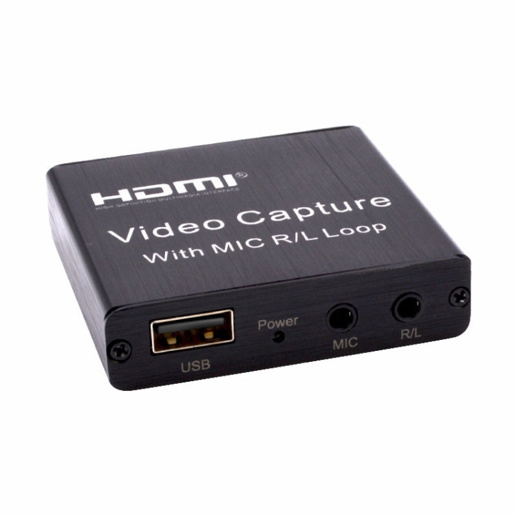 การ์ดจับภาพวิดีโอ HD 1080P 4K HDMI กล่องจับภาพวิดีโอ HDMI เป็น USB 2.0