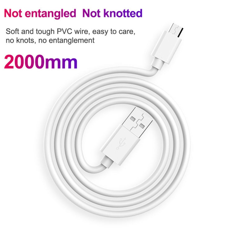 XJ-013 2.4A USB ชายกับไมโคร USB ชายอินเตอร์เฟซอย่างรวดเร็วชาร์จสายเคเบิลข้อมูลความยาว: 3 เมตร, Micro USB