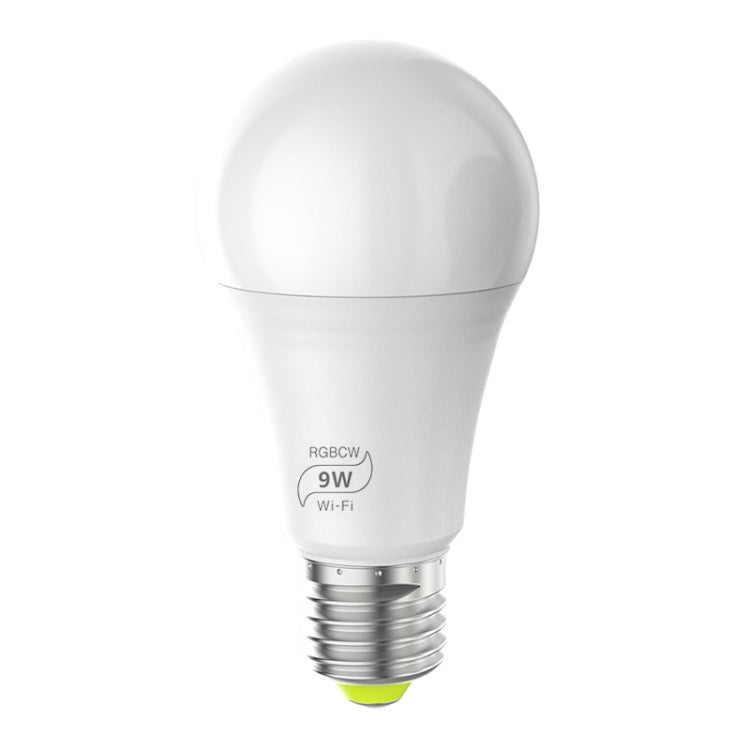 9W E27 RGBCW WIFI LED สมาร์ทหลอดไฟไร้สายสมาร์ทบ้านอัตโนมัติแสง, 220V