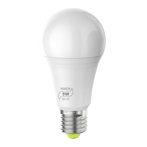9W E27 RGBCW WIFI LED สมาร์ทหลอดไฟไร้สายสมาร์ทบ้านอัตโนมัติแสง, 220V