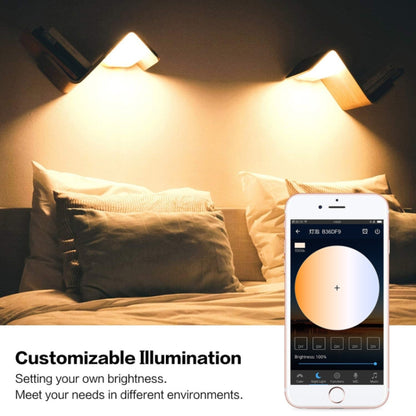9W E27 RGBCW WIFI LED สมาร์ทหลอดไฟไร้สายสมาร์ทบ้านอัตโนมัติแสง, 220V