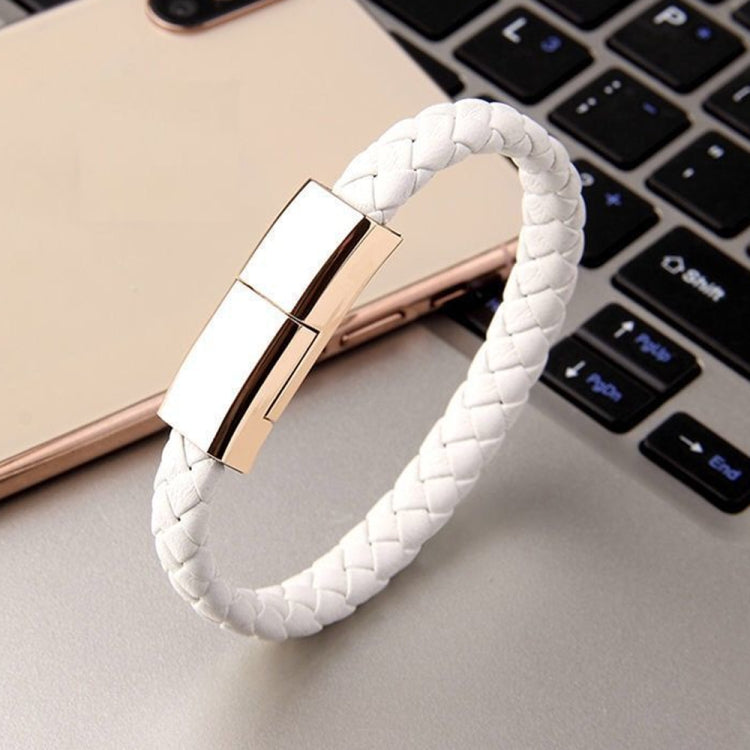 XJ-26 2.4A USB to Micro USB Creative Bracelet สายเคเบิลข้อมูล, ความยาวสายเคเบิล: 22.5 ซม., XJ-26 Micro USB, 22.5cm Micro USB