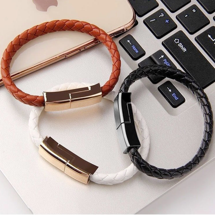 XJ-26 2.4A USB to Micro USB Creative Bracelet สายเคเบิลข้อมูล, ความยาวสายเคเบิล: 22.5 ซม., XJ-26 Micro USB, 22.5cm Micro USB
