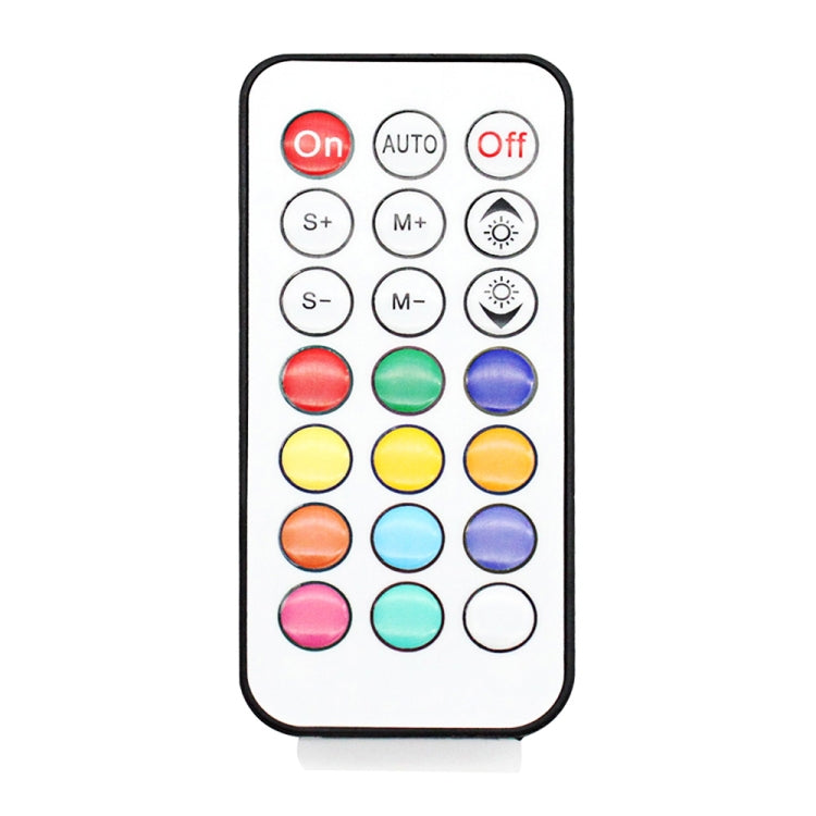 RGB LED Controller พร้อมรีโมทคอนโทรล RF 21 ปุ่มสำหรับ WS2812B WS2811 LED Strip